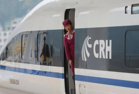 China launches country’s longest high-speed train route